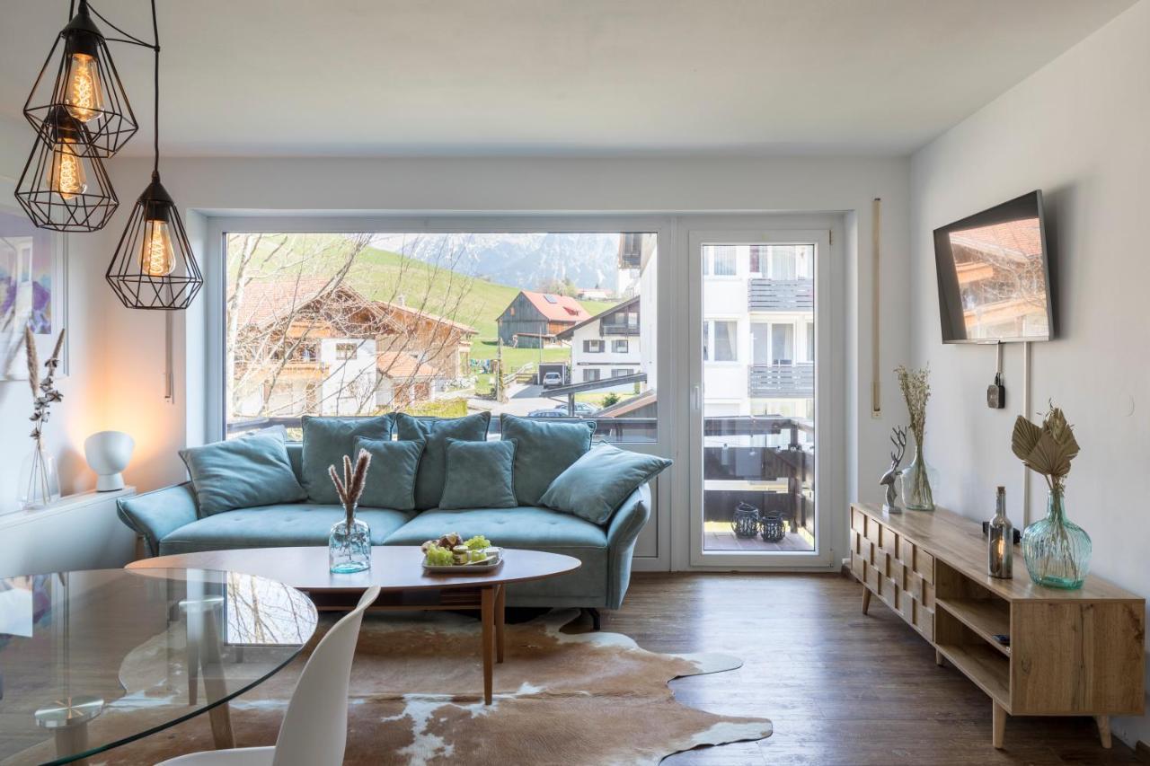 Design Apartment „Alpengluehen“ Nahe Breitachklamm 오버스트도르프 외부 사진